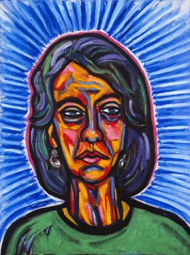 Self Potrait by Jeanne Campbell